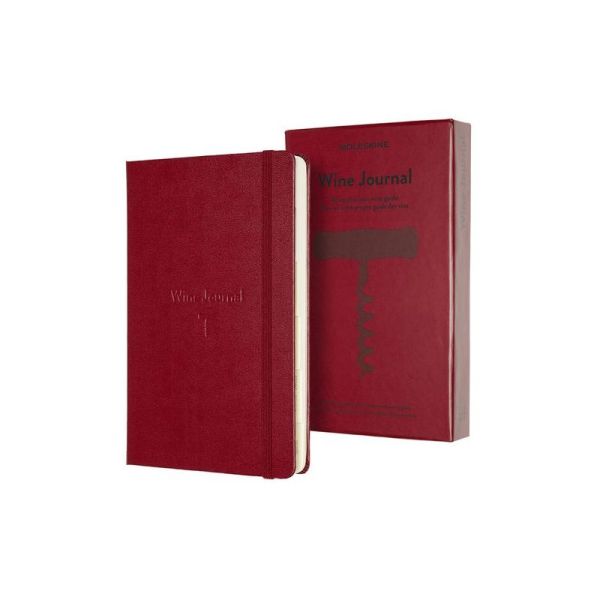 Блокнот Moleskine PASSION WINE 200 л без разлиновки твердая обложка paswine винный