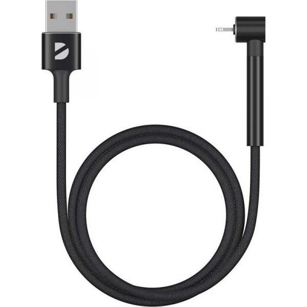 Кабель Deppa 72294 USB - Lightning черный 1 м