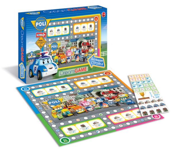 Настольная игра Десятое Королевство ROBOCAR Большая стройка 01974