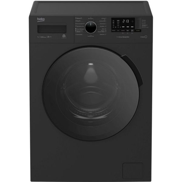 Стиральная машина BEKO WSPE7612A фронтальная 7 кг антрацит