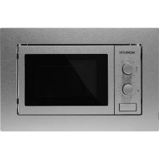 Встраиваемая микроволновая печь Hyundai HBW 2030 IX 800 Вт, нержавеющая сталь