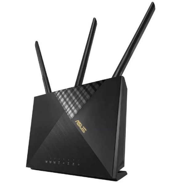 Wi-Fi роутер ASUS 4G-AX56 AX1800 черный